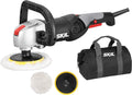 Lisseur cheveux, 1300 W, fer à lisser, Skil F0159955MA, 600-3600 tr/min, Câble de 4m + 2 Capots de Polissage + Sac