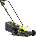 2-en-1 LE320E Tondeuse Électrique, Poignée Ergonomique et Protection Contre Les Surcharges, Compacte 1200W/32cm équipé de Bac de Ramassage 27L pour
