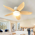 Ventilateur, 88cm, silencieux, 3 Couleurs de Lumière Dimmables pour Chambre et Cuisine, Moteur DC Silencieux Réversible