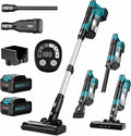 Aspirateur 700W/60KPa/70Mins, 700 W, installation murale, amovible, Écran LED