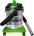 Aspirateur PRCEN010IT, 20 L, 1200 W, acier inoxydable, vert