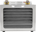 W 30 herbes, Déshydrateur à fonctionnement automatique à 6 plateaux en acier inoxydable 400 -90 °C pour la plupart des types de fruits, légumes