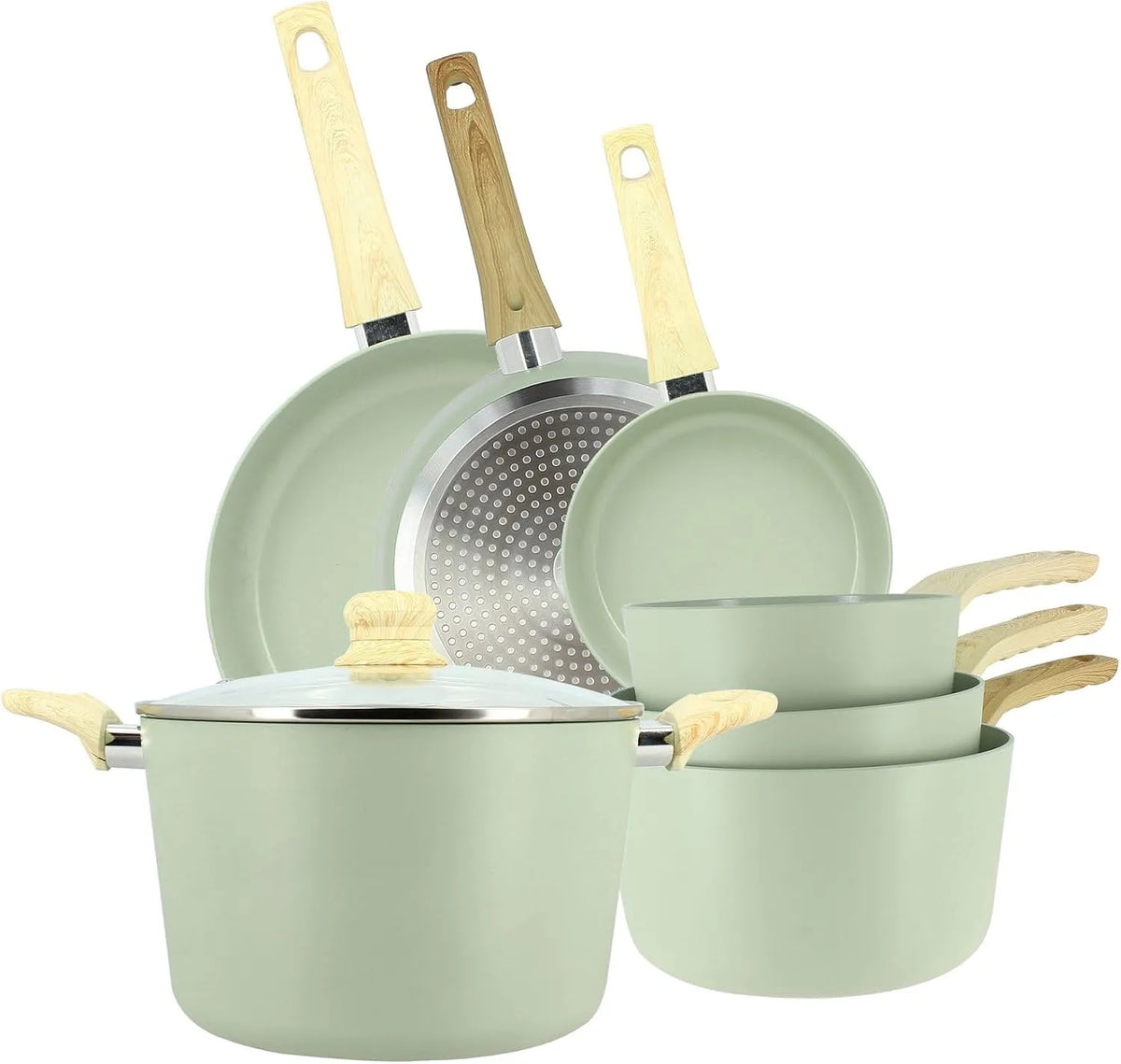 Ustensile de cuisson, revêtement antiadhésif, Sans PFAS/Sans PTFE, 6014167, 1 faitout, MENASTYL