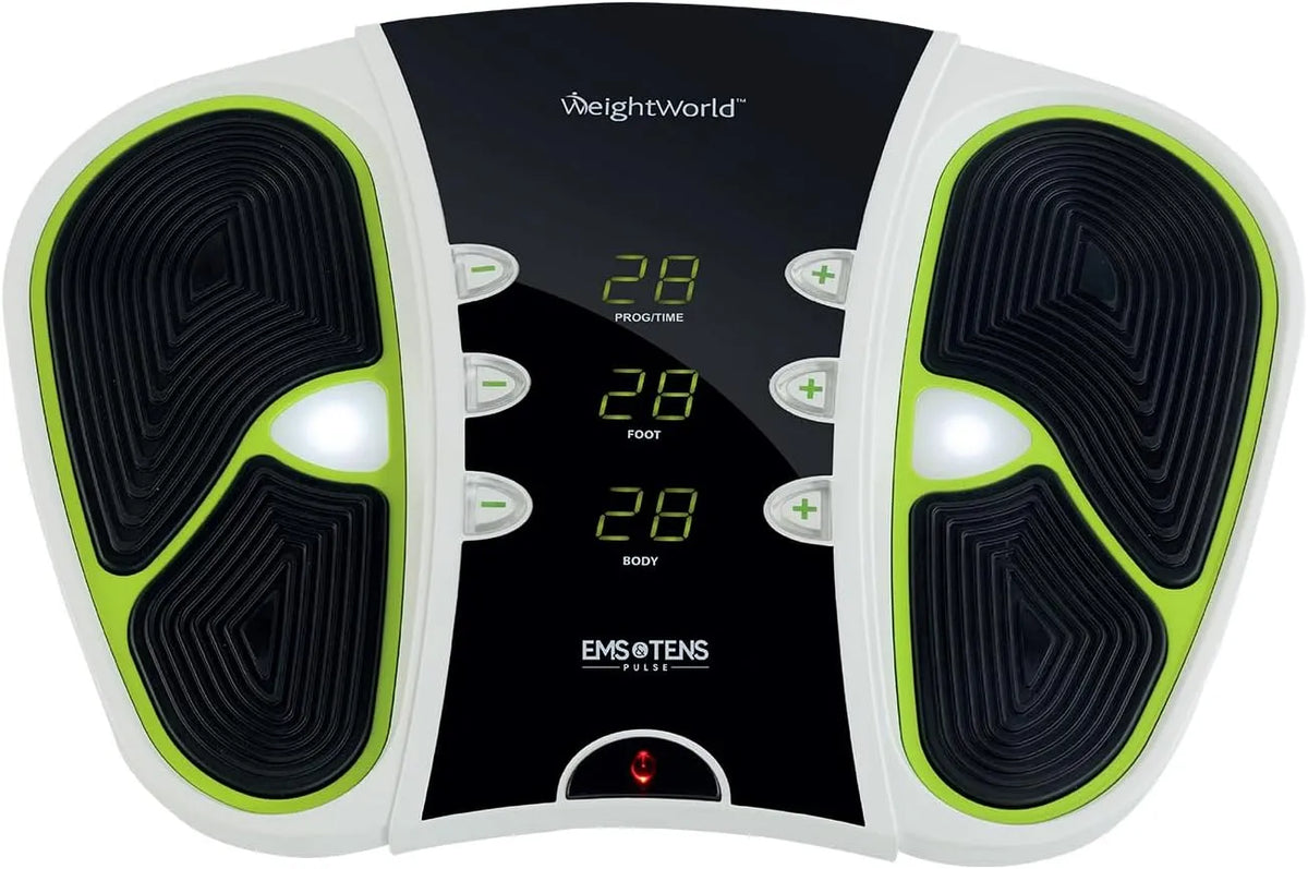 Radiateur électrique, 99 Niveaux d'Intensité, Appareil Massage des Pieds, EMS TENS