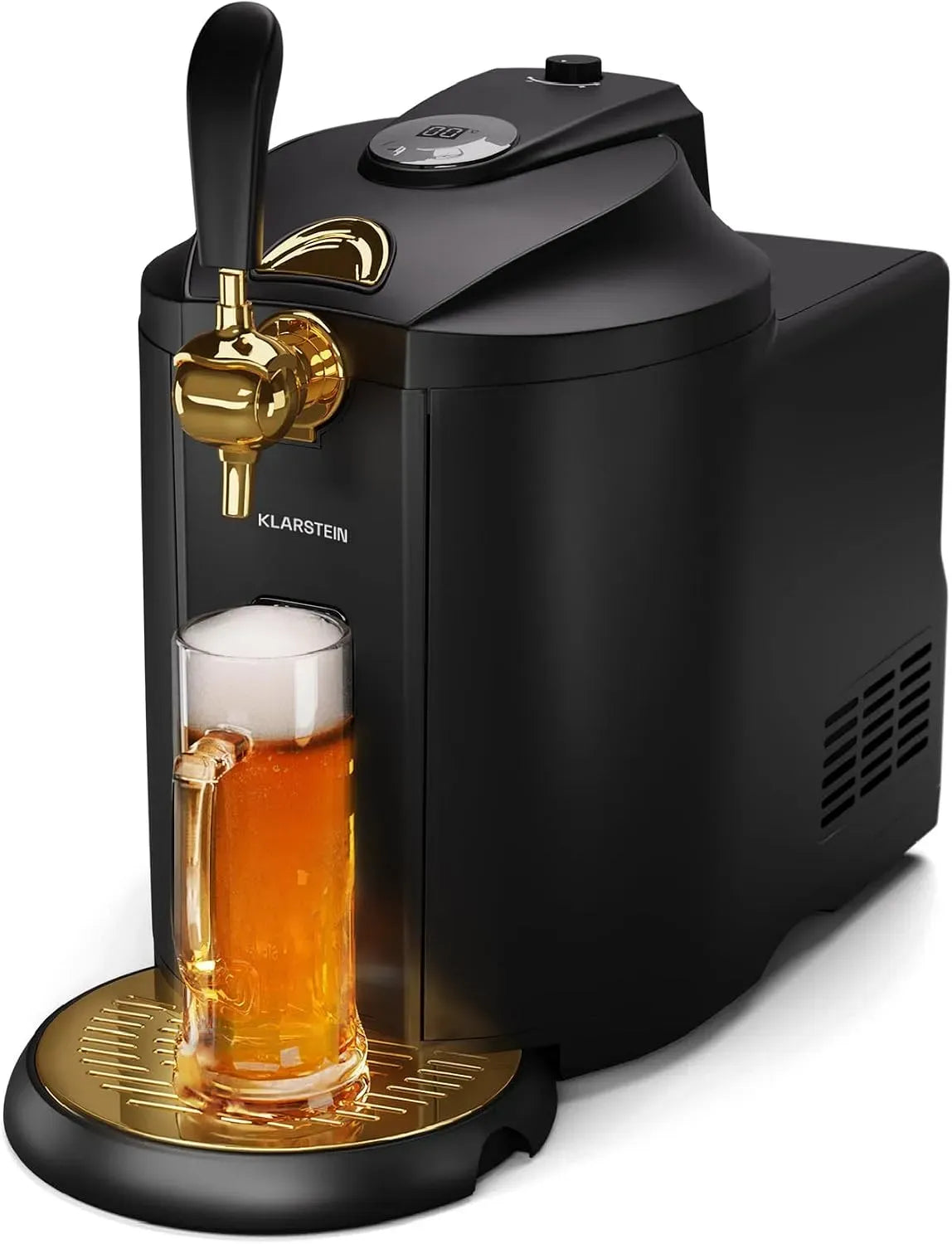 Klarstein Machine à bière, 5 L, écran LCD, noir