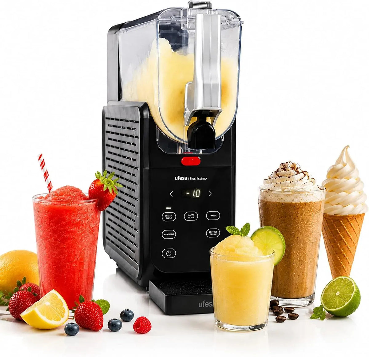 Machine à granités, 2,8 L, 500 W, 6 programmes, bois