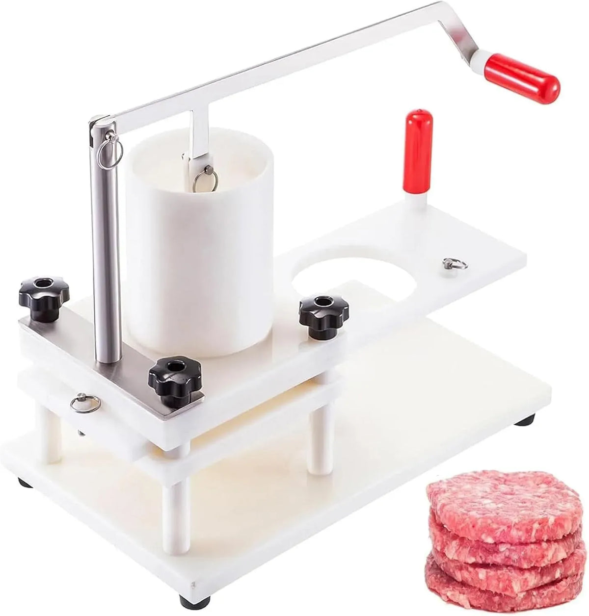 Machine à hamburger, Presse, 1,5 kg, 130 mm, professionnel, restaurant, pour la maison et le restaurant
