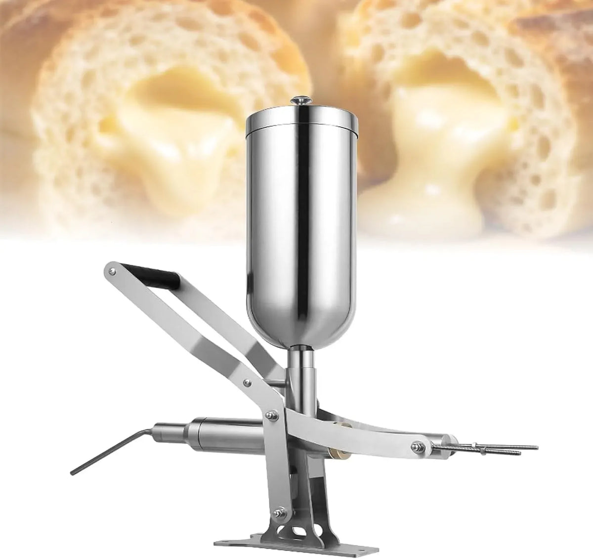 Machine, Appareil, 5 L, professionnel, acier inoxydable, pour le fourrage de donuts et churros