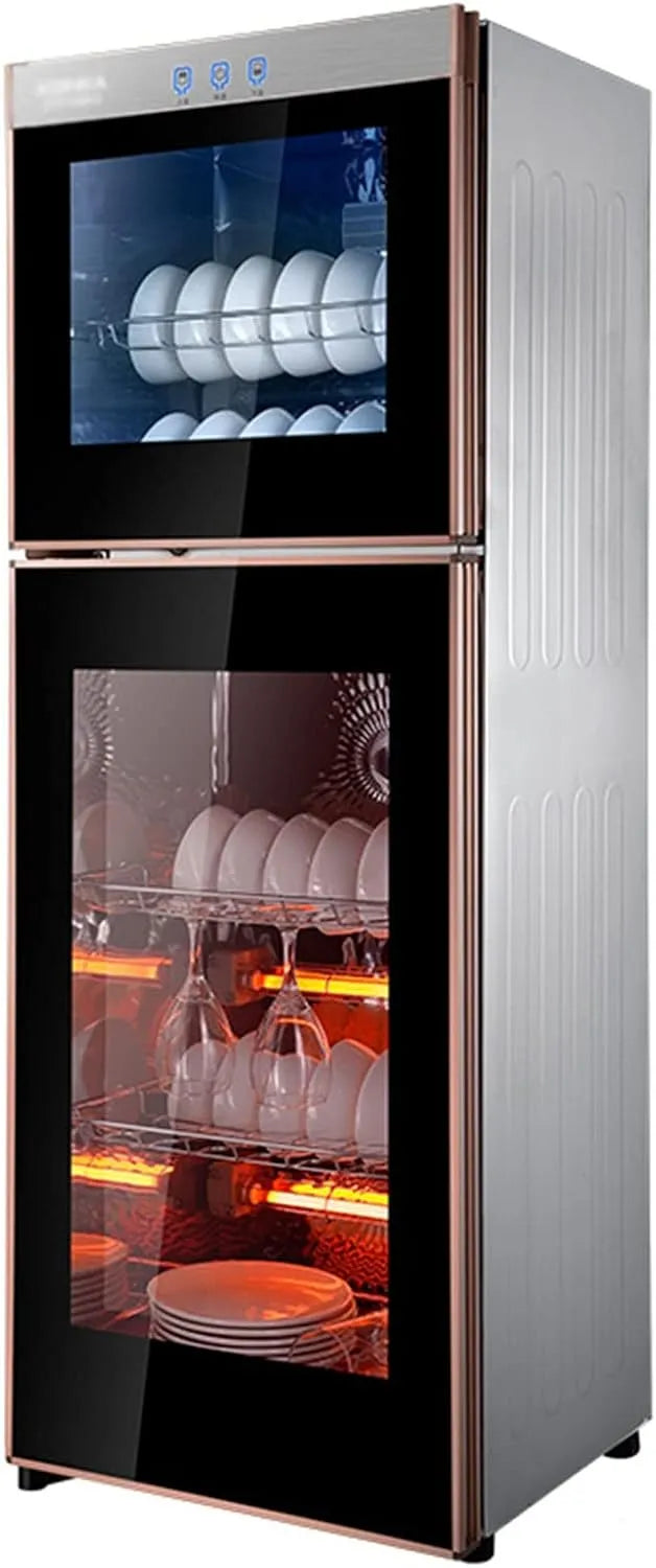 armoire de stérilisation UV, acier inoxydable, pour la vaisselle et la vaisselle