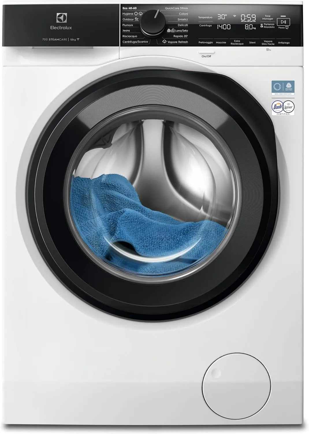 Electrolux EW7F412A Lave-linge, 12,0 kg, classe énergétique D