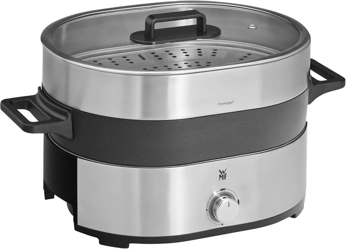 WMF cuiseur, fondue, 3,6 L, 1700 W, vapeur, acier inoxydable, pour 6 personnes