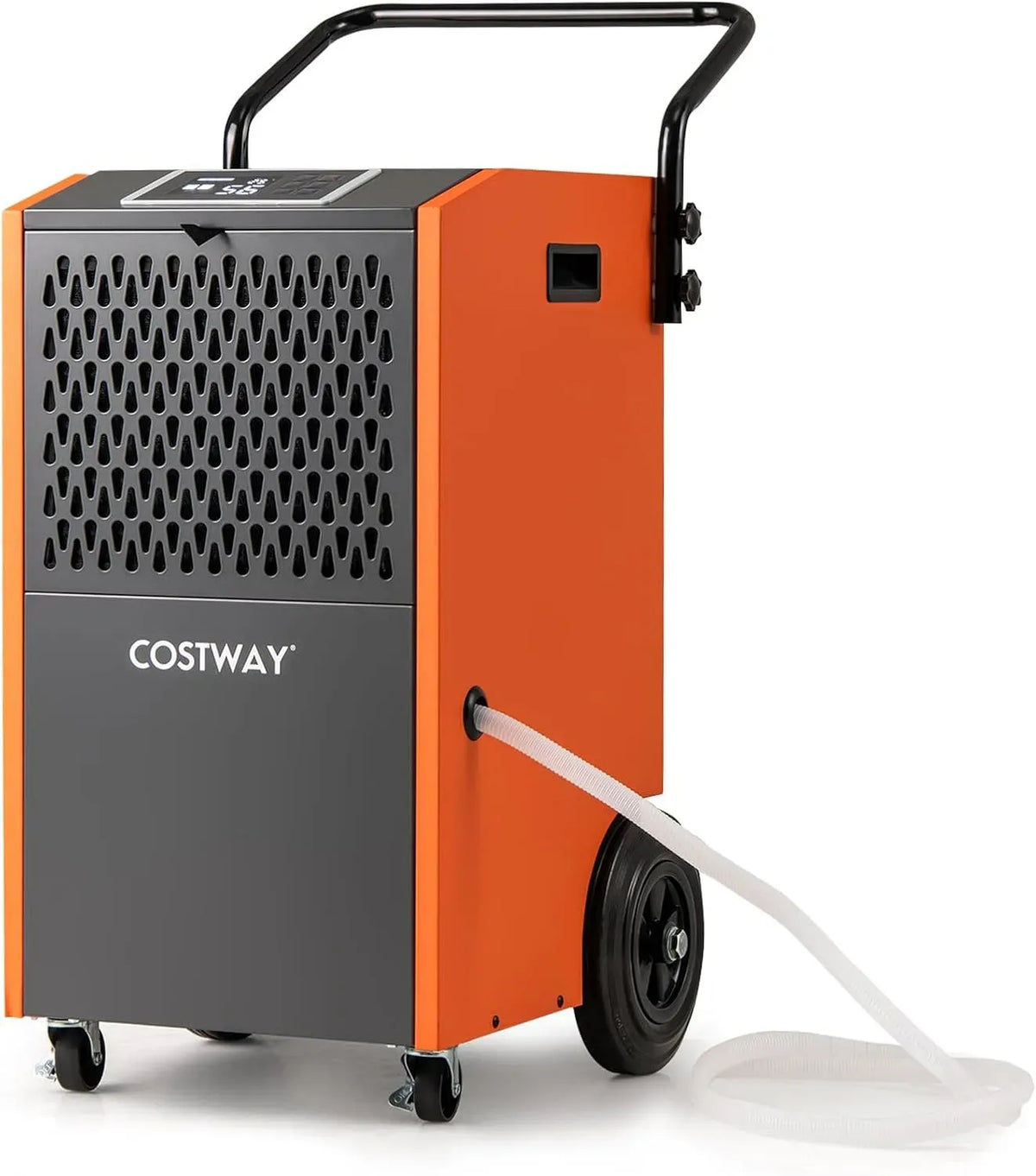 Déshumidificateur, COSTWAY 73L/Jour, minuteur, industriel, professionnel, Minuterie 24 H pour Vide Sanitaire Sous-sol