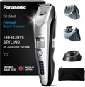 Panasonic ER-SB60S-803 Accessoire pour appareil, portable, IP65, argenté, Portable Sans Fil Étanche, Tondeuse à Barbe pour Hommes