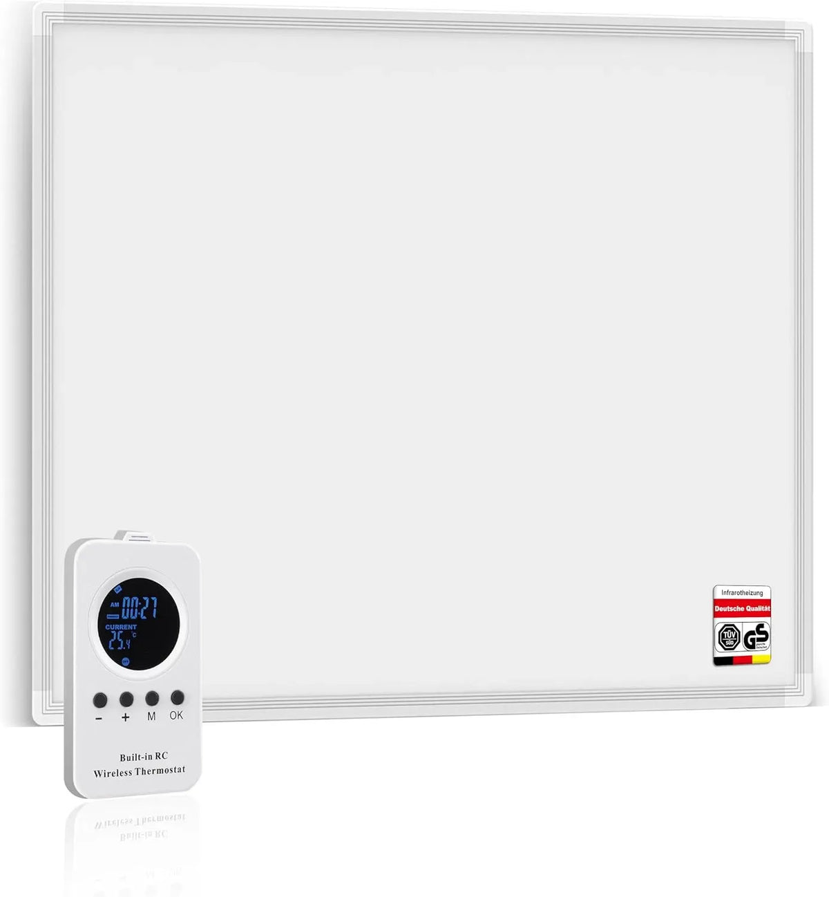 Thermostat intelligent, 360 W, Chauffage infrarouge 360 W avec thermostat