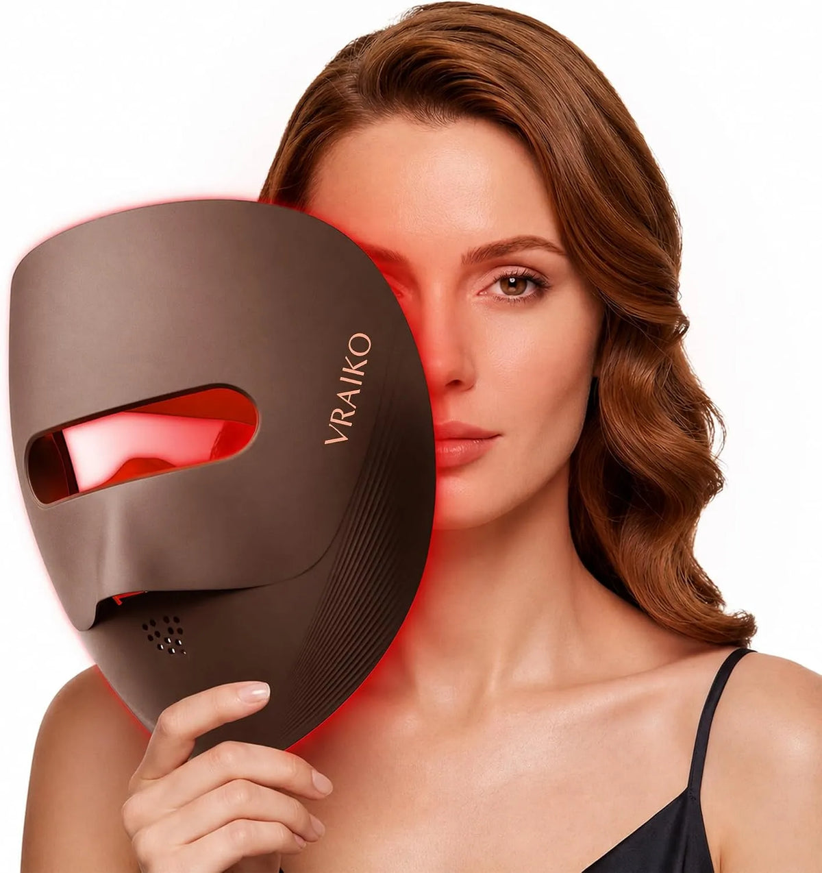 confortable, effet 3D, 4 modes, rouge, pour spa facial ultra confortable, VRAIKO