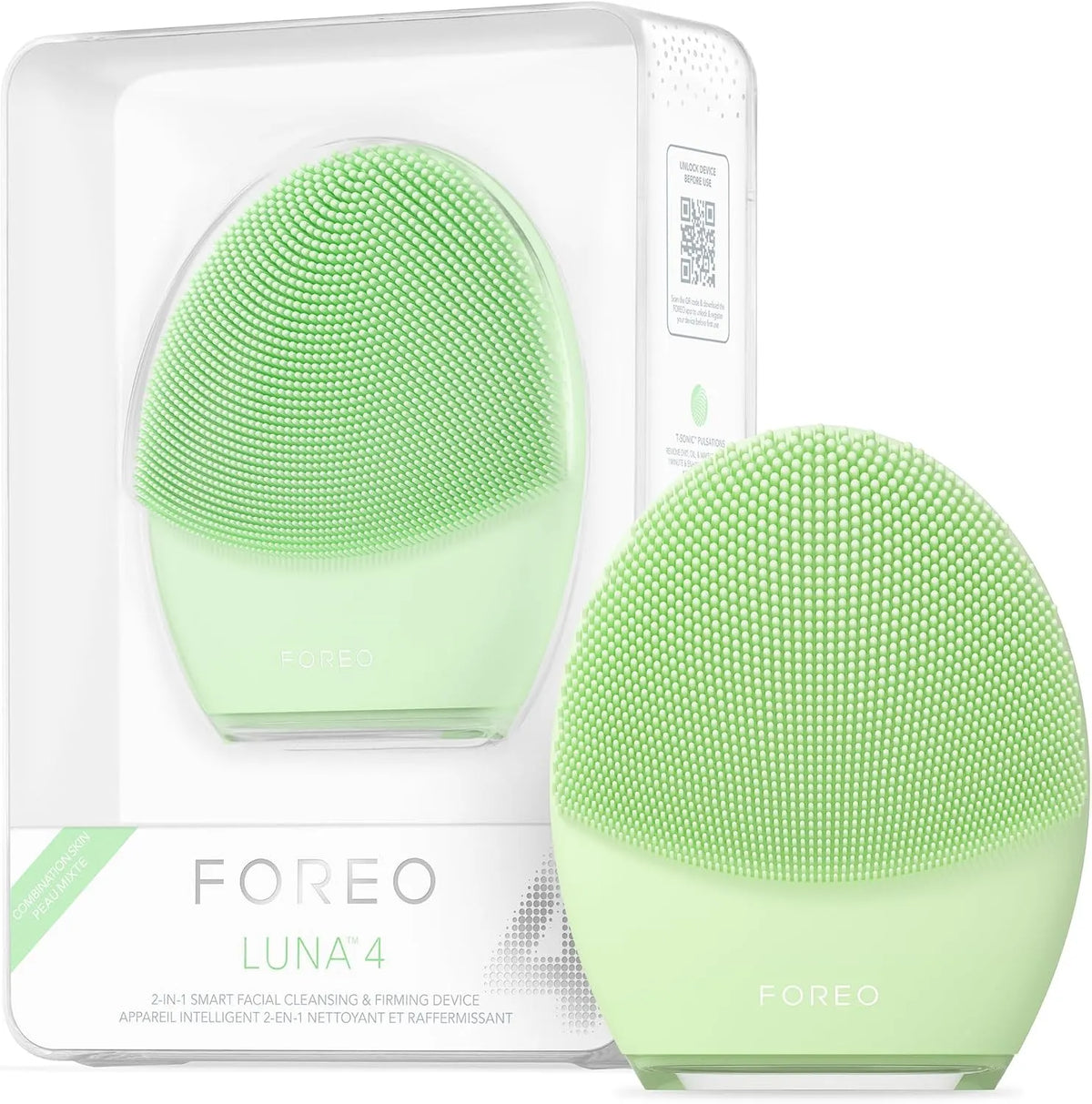 LUNA 4 Masseur, Brosse, FOREO LUNA, 4 Brosse nettoyante visage