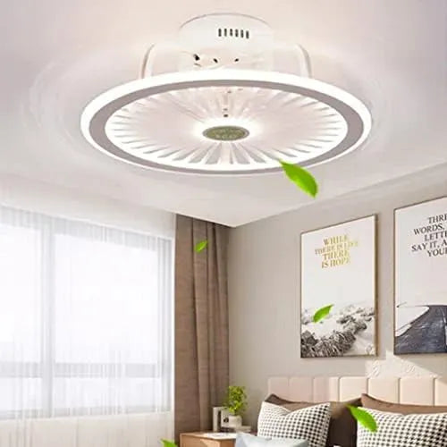Ventilateur, 57 W, éclairage LED, décoration de salon