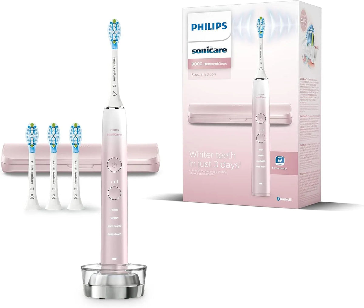 Philips HX9911/79 Brosse, brosse à dents rechargeable, dalle IPS
