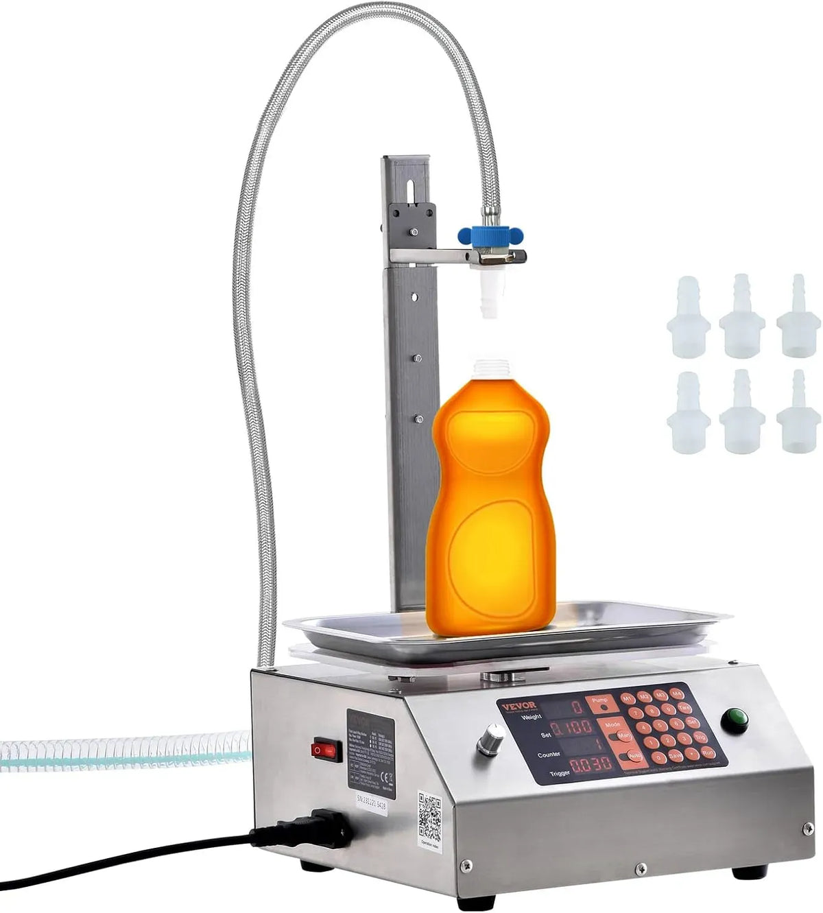 VEVOR Machine de Remplissage, 15000 g, bois, pour Lait