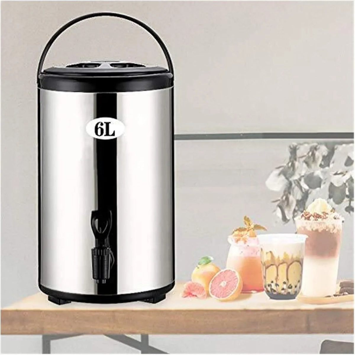 Robinet de cuisine, 20 L, professionnel, acier inoxydable