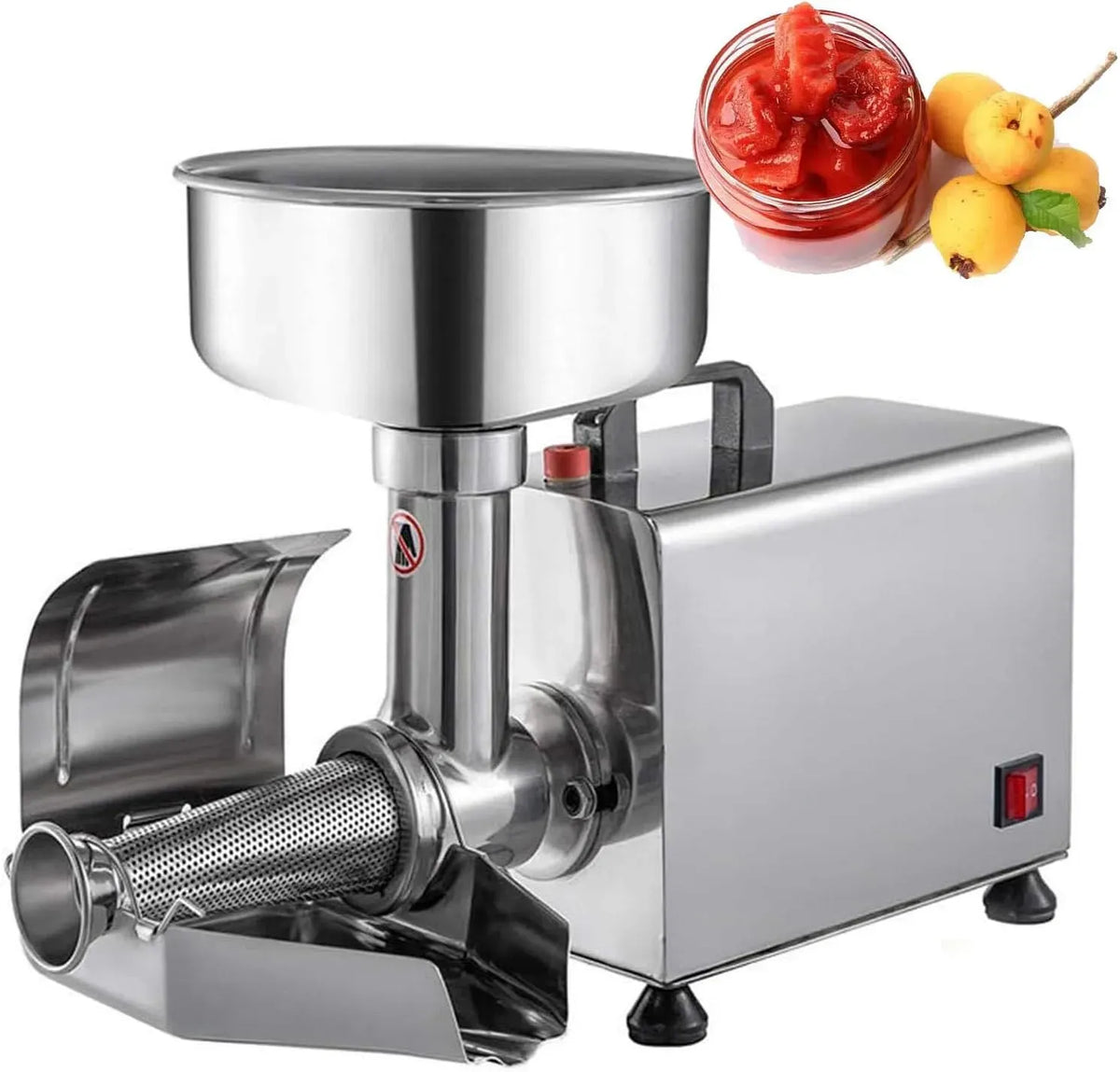 Machine à Confiture, Machine à Tamiser, Machine à Sauces, Presse, acier inoxydable, pour La Mise en Conserve des PuréEs De Tomates.