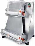 Formeuse à Froid, pour Façonneuse Laminoir à Pizza Professionnelle, Inox, 2 Rouleaux, Ø 40 cm, 370 W