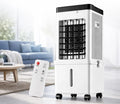 Climatiseur 4-en-1, 15 L, portable, 3 vitesses, oscillation, grand réservoir, Oscillation 90°, 4 Packs de Glace