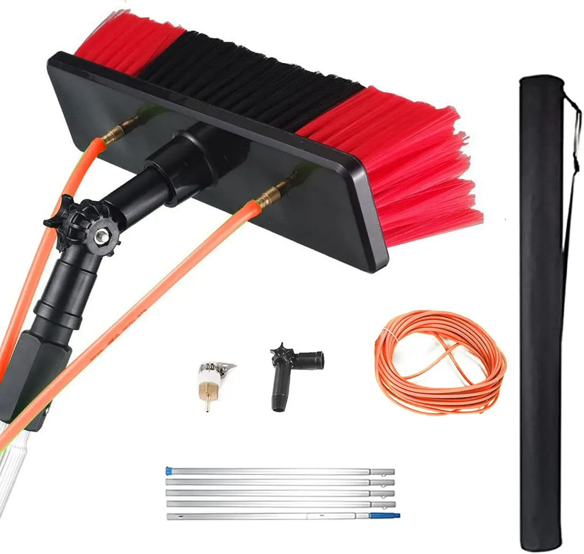 Brosse, 30 cm, 10 m, 5 m, pour Panneaux solaires photovoltaïques, MENAYODA
