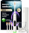 Philips HX8515/11 capteur, brosse, brosse à dents rechargeable, dalle IPS, blanc
