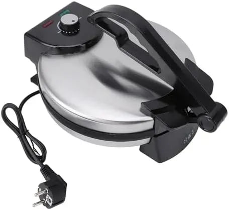 Machine à Tortilla, Machine à Chapati, Roti Maker, fonction chauffante, aluminium