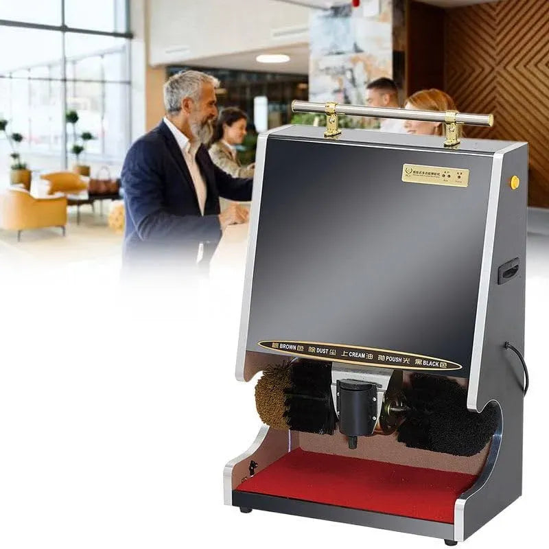 machine électrique de nettoyage de chaussures, Nettoyeur, acier inoxydable, pour Le dépoussiérage et Le Polissage